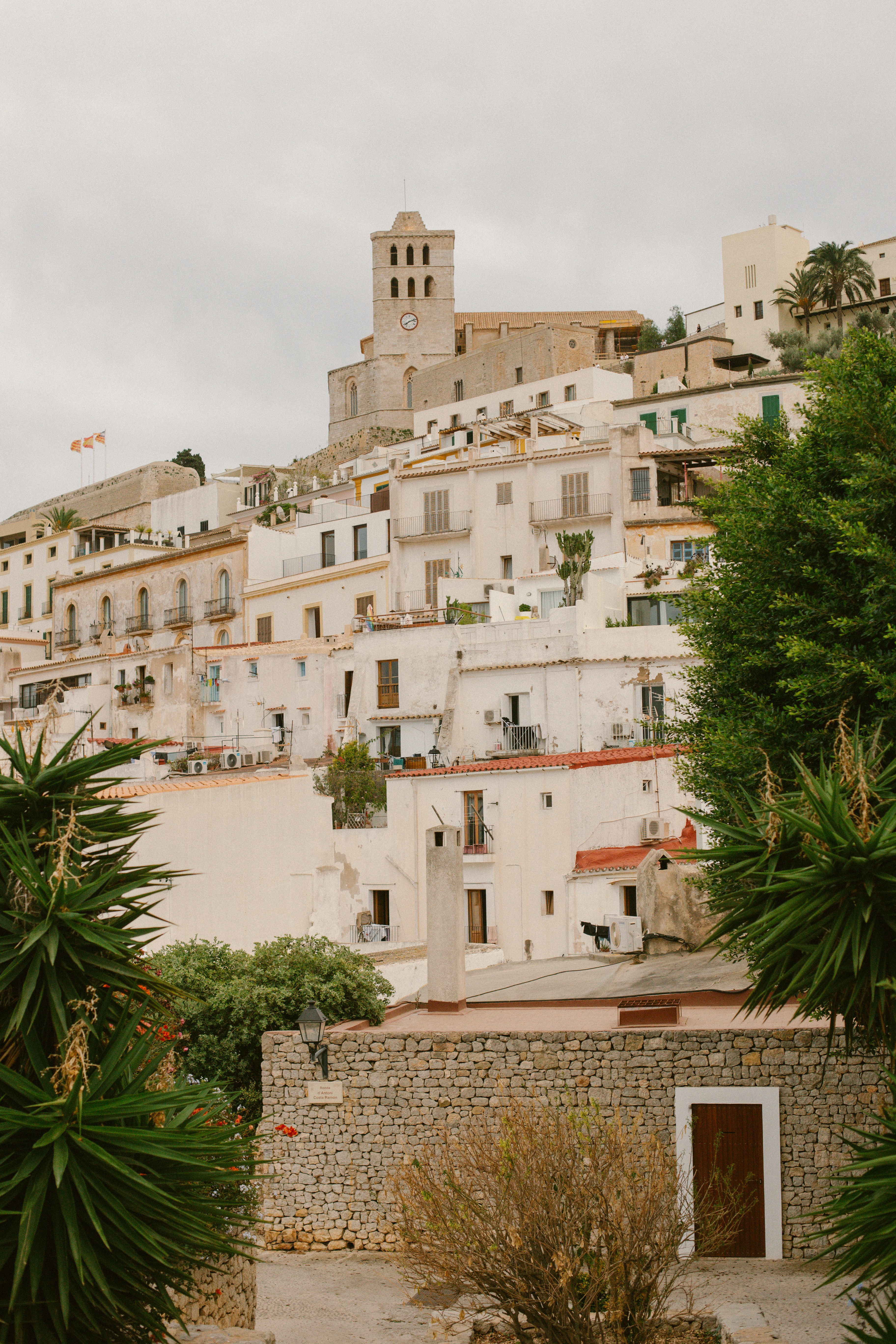 Dalt Vila old town in Ibiza
