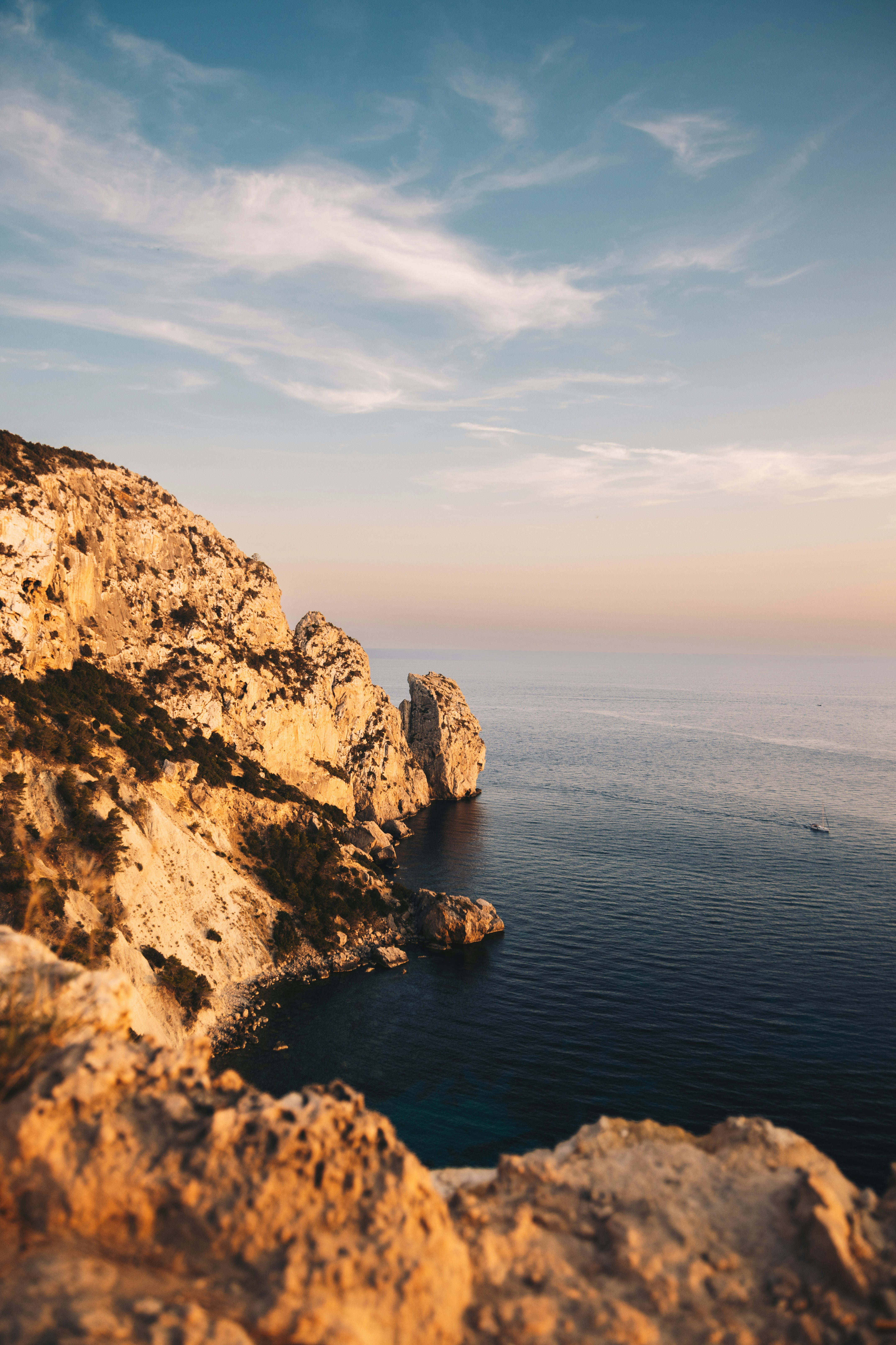 Costa norte de Ibiza